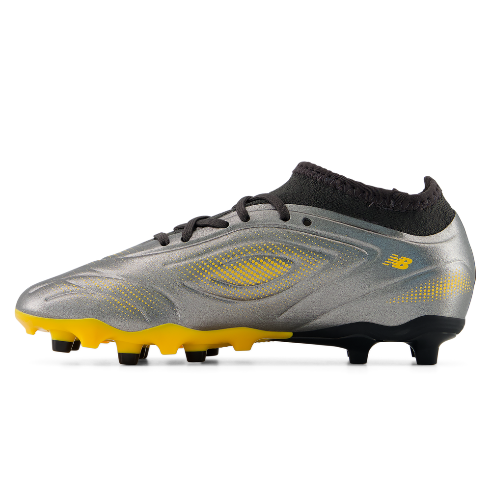 Focicipő gyerekeknek New Balance TEKELA TEAM LOW JNR FG V5 YT3FL5LB – ezüst