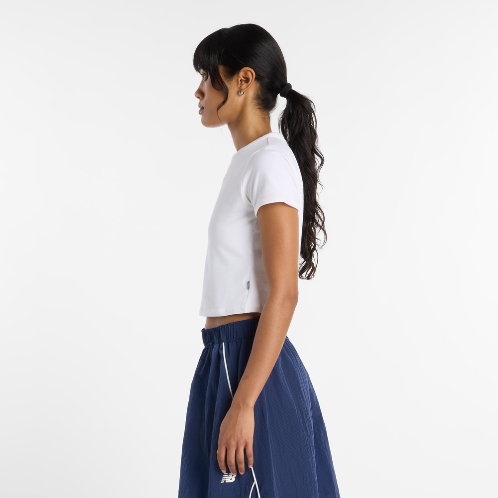 Női póló New Balance WT61Y33QWT – fehér