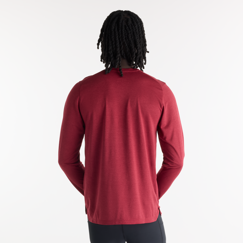 Férfi futópóló New Balance RC Essential – piros