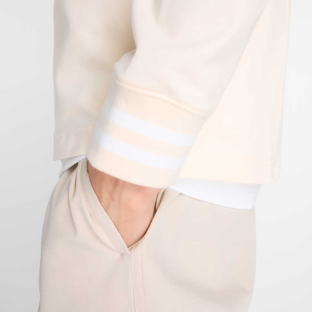 Férfi póló New Balance MT53533PEF – bézs