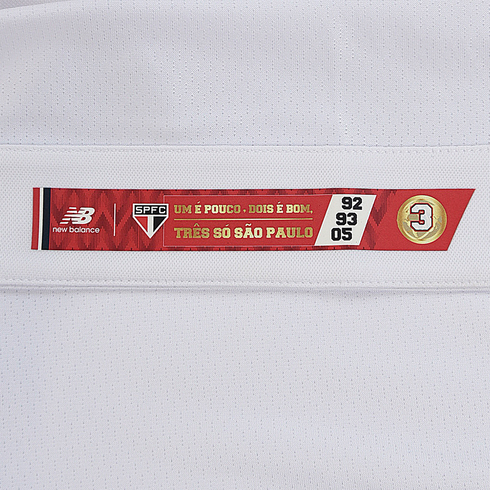 Férfi póló New Balance Sao Paulo FC MT831835AWY – piros