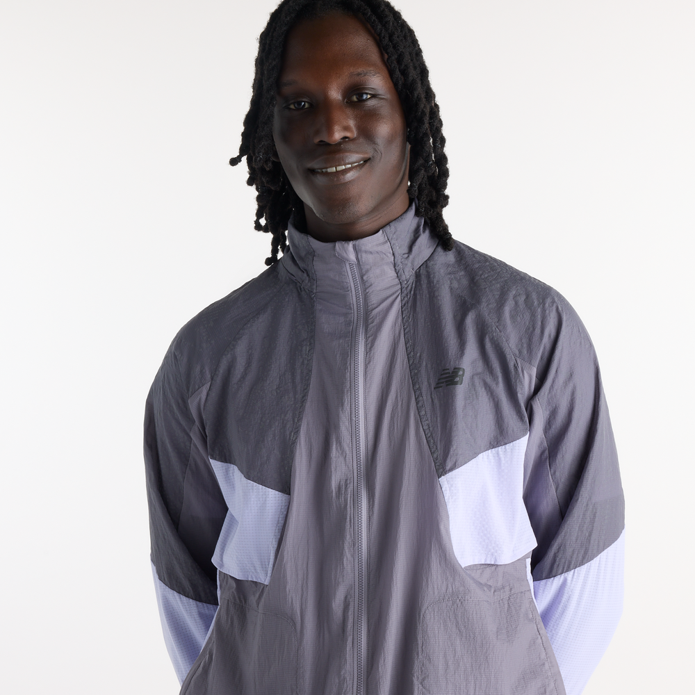 Férfi kabát New Balance Reflective RC – szürke