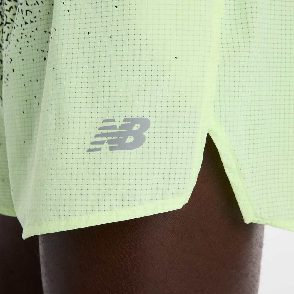 Férfi futónadrág New Balance MB6140TLAFG – zöld