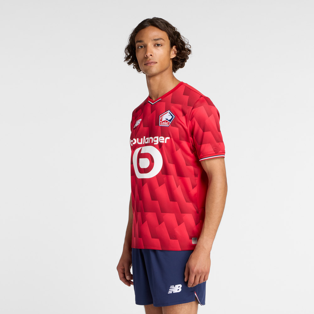 Férfi póló New Balance LOSC Lille MT230454HME – piros