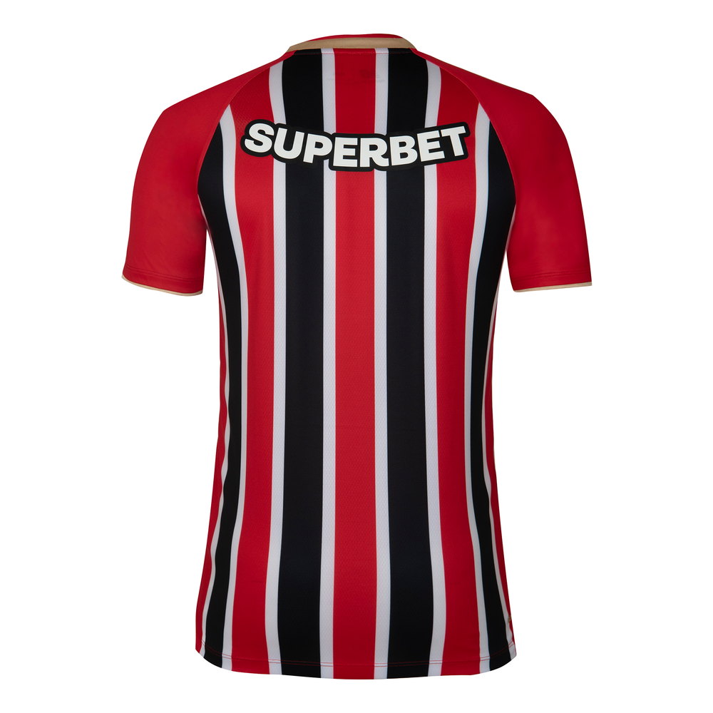 Férfi póló New Balance Sao Paulo FC MT831835AWY – piros