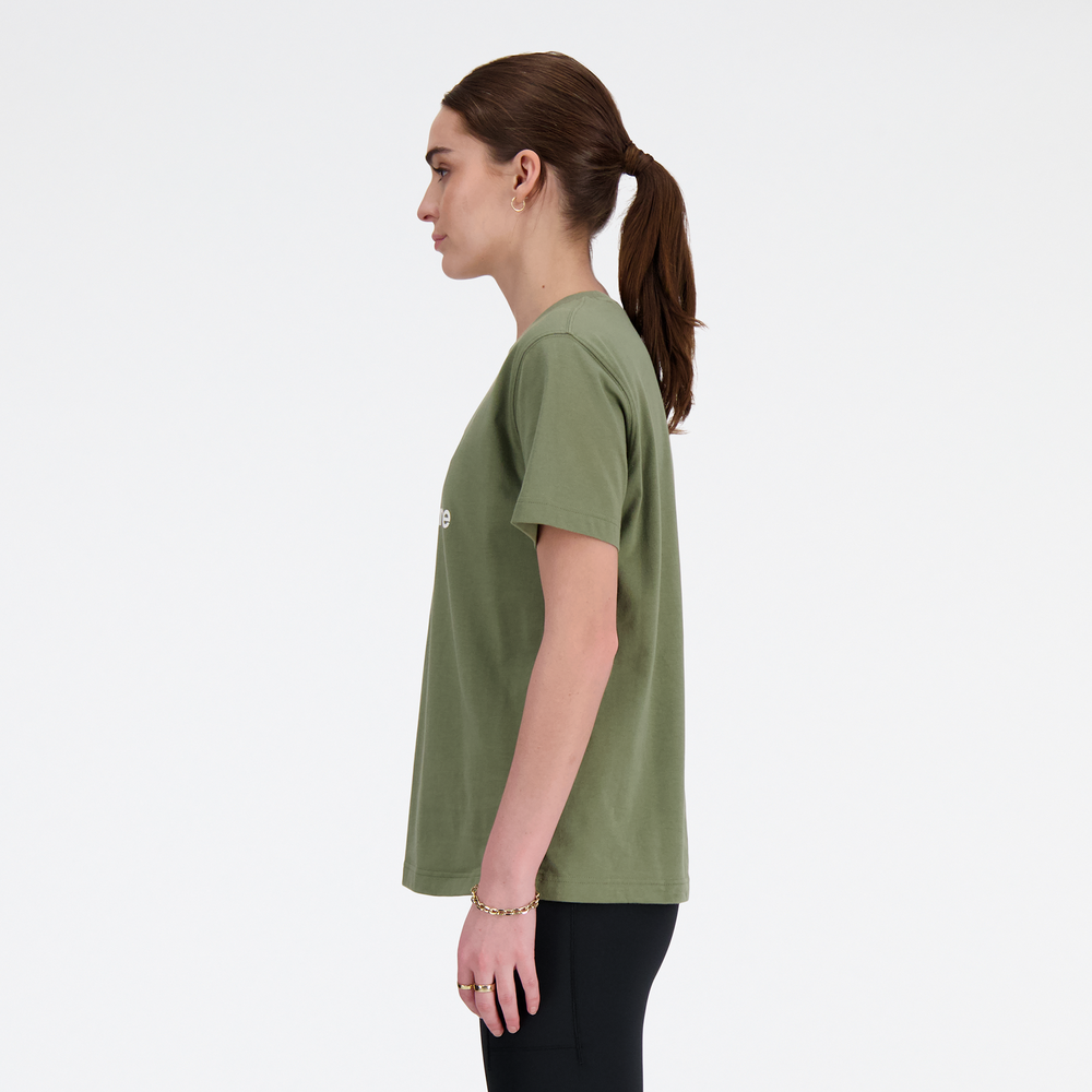Női póló New Balance WT41502DEK – zöld