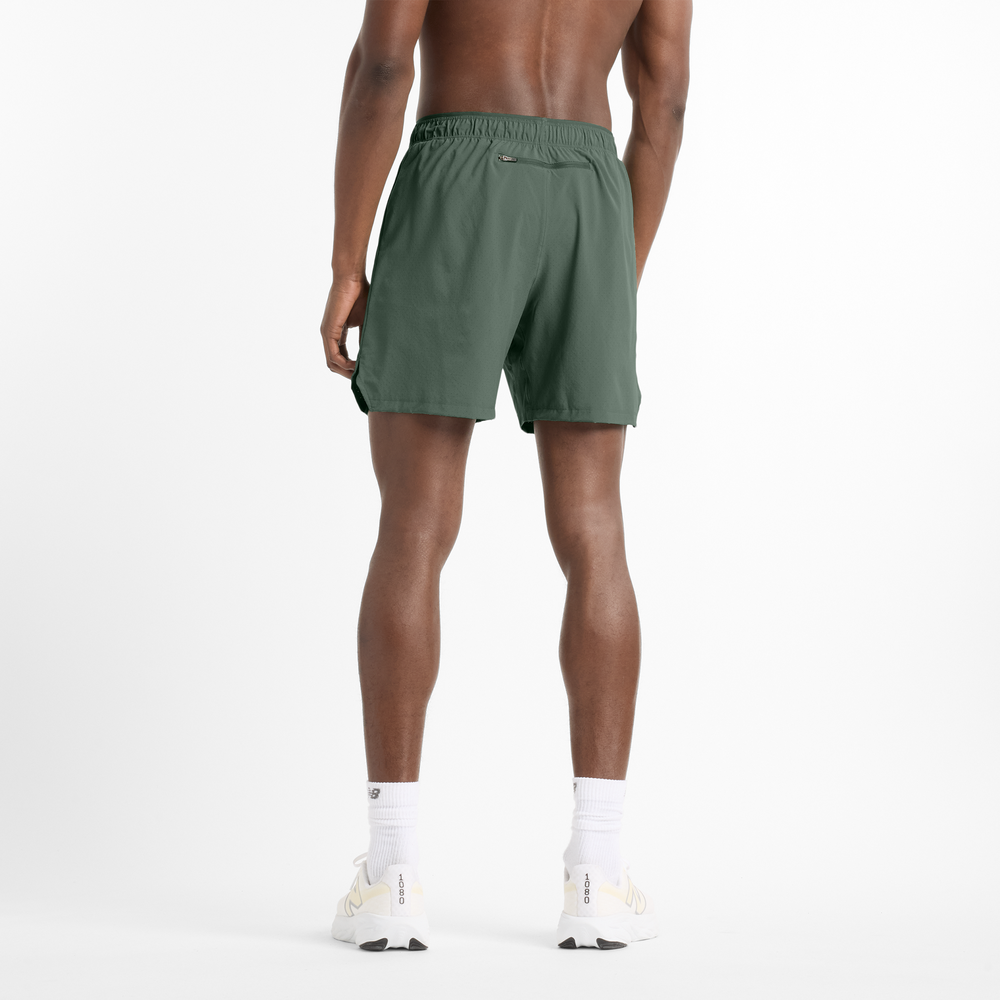 Férfi futónadrág New Balance MS41283DKJ – zöld