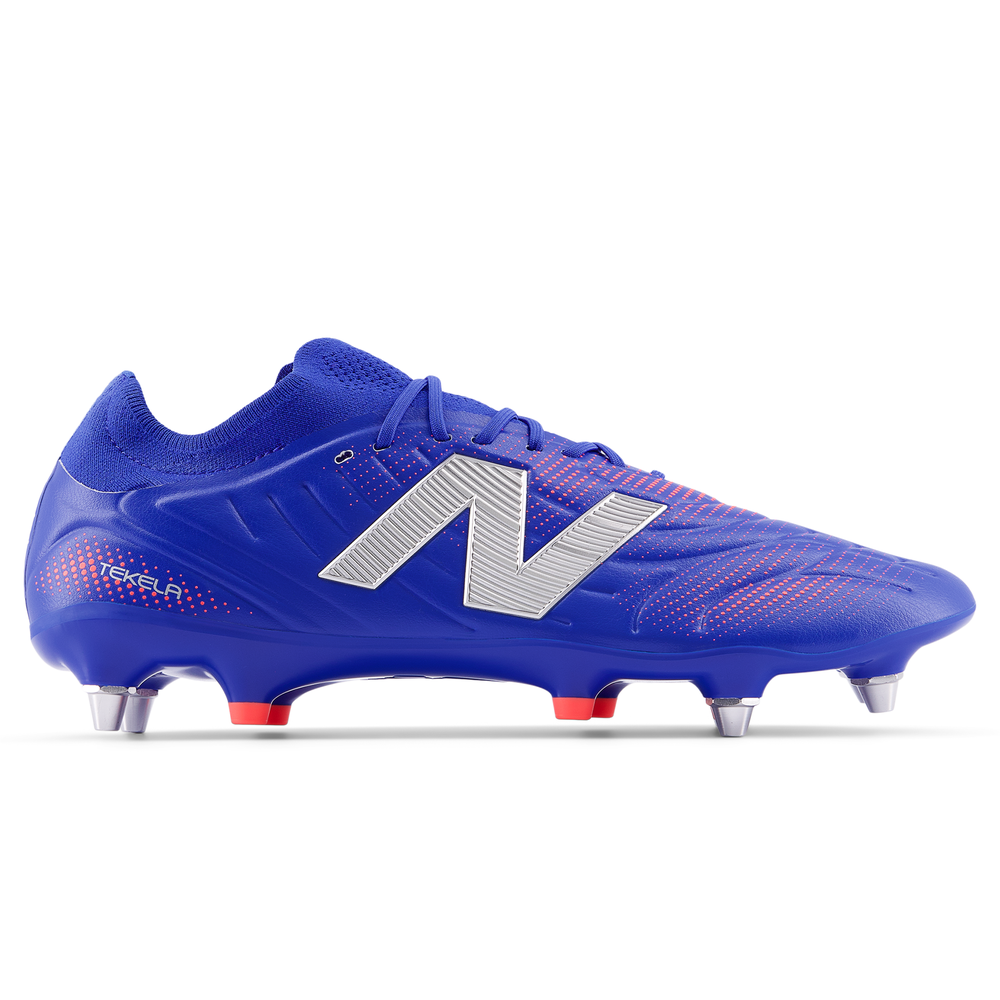 Férfi focicipő New Balance TEKELA PRO SG V5 ST2SLMP5 – kék