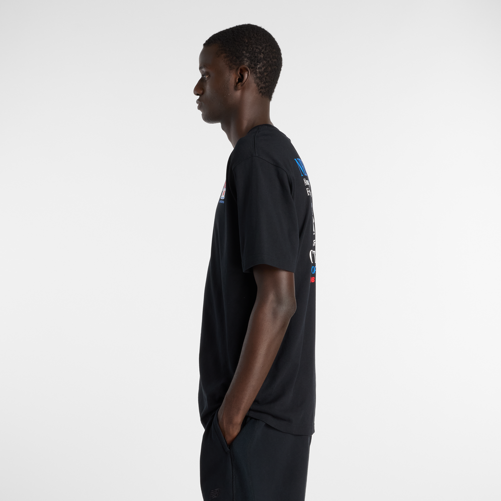 Férfi póló New Balance MT61Y1F6BK – fekete