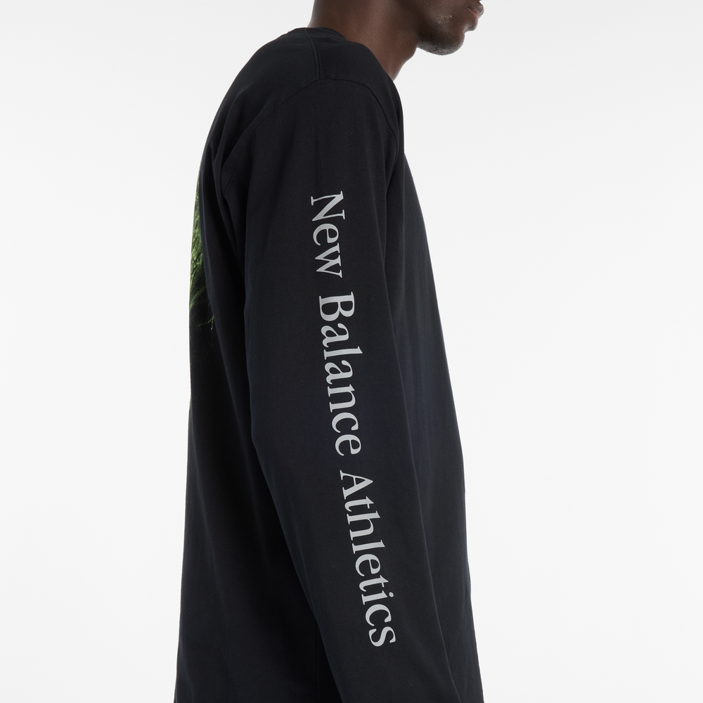 Férfi póló New Balance MT61H4CYBK – fekete