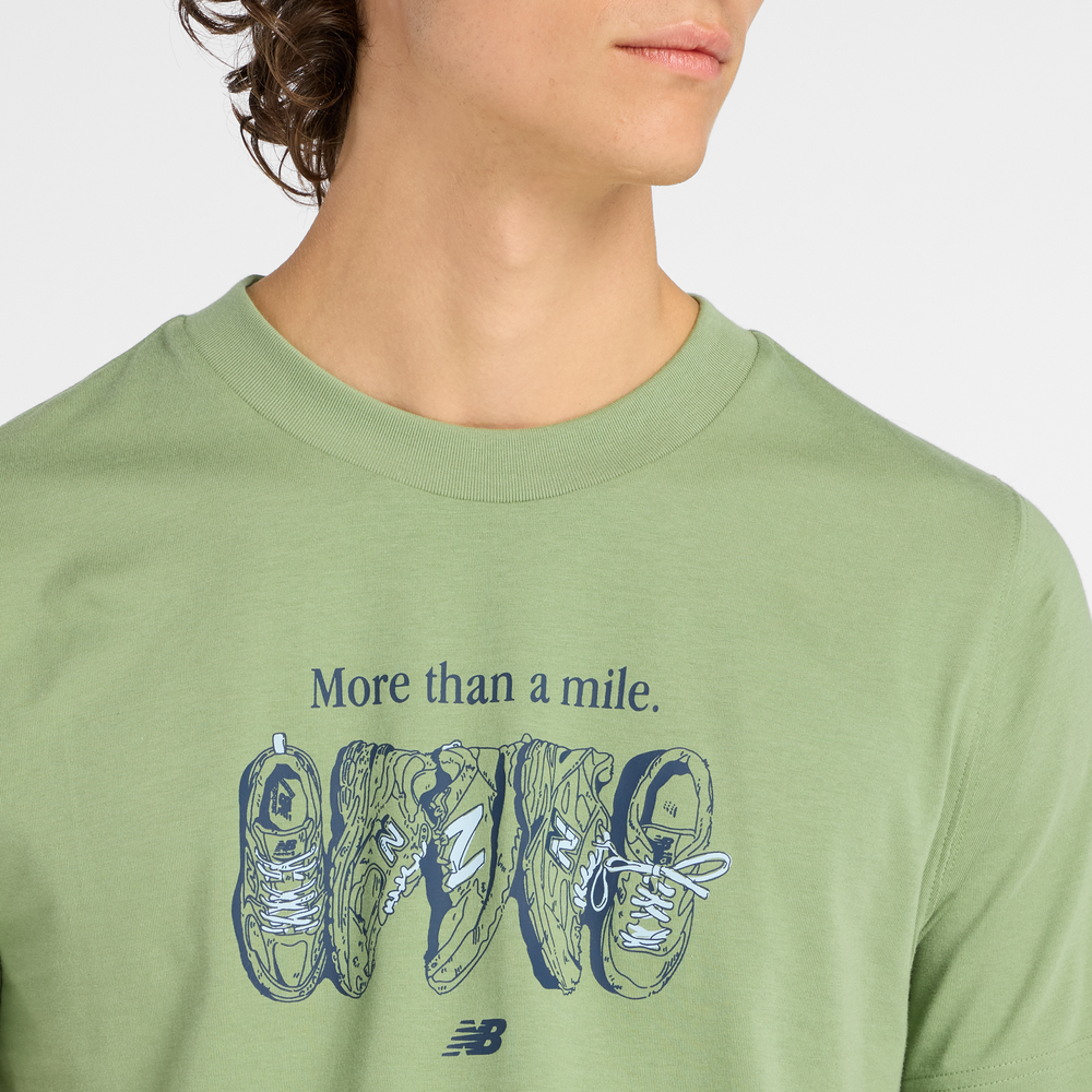 Férfi póló New Balance MT61778SAAR – zöld