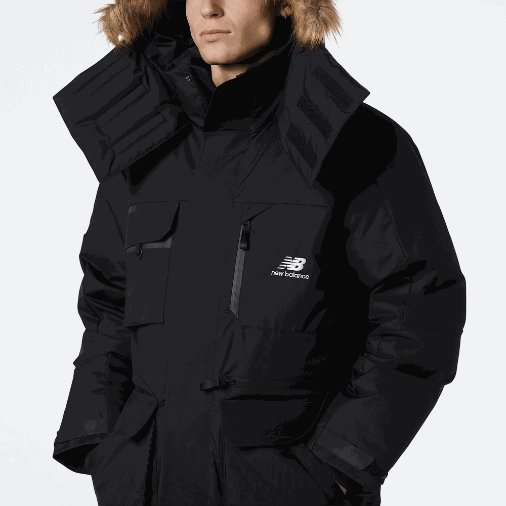 Férfi téli kabát New Balance MJ13510BK – fekete