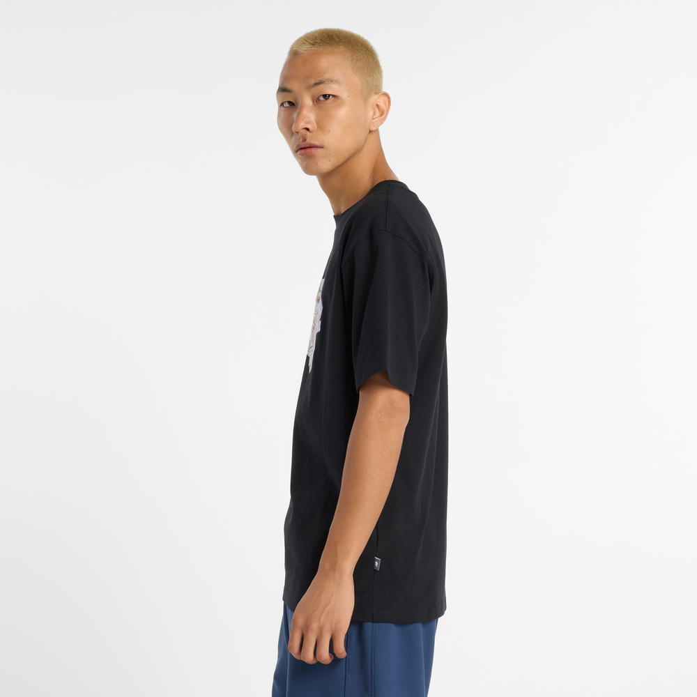 Férfi póló New Balance MT53905BK – fekete