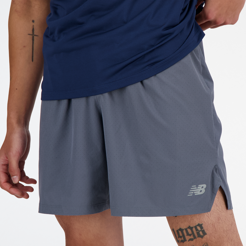 Férfi futónadrág New Balance MS41283GT – szürke