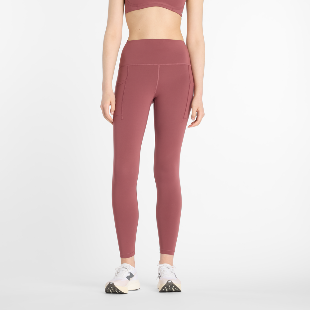 Női leggings New Balance WP51268WAD – rózsaszín