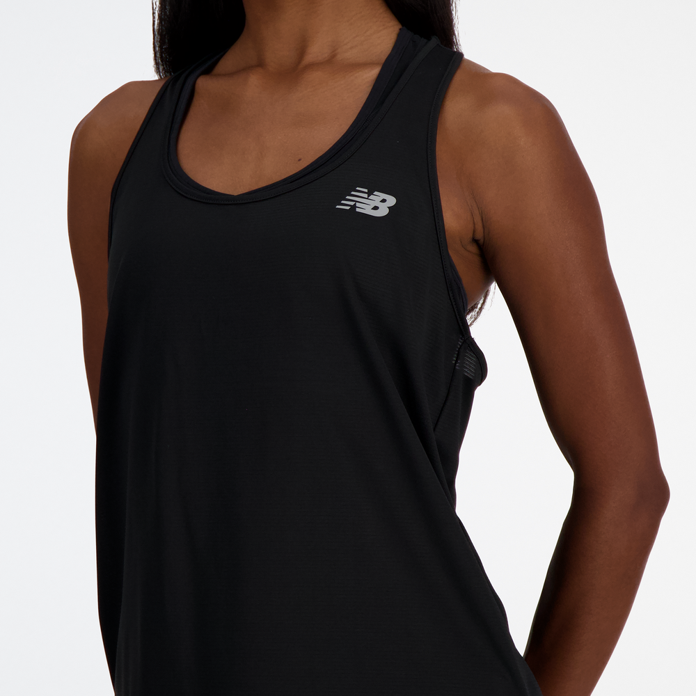 Női póló New Balance WT41220BK – fekete