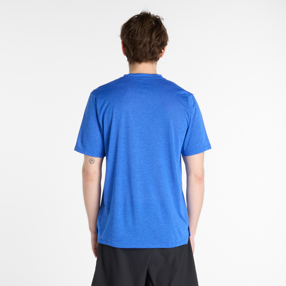 Férfi futópóló New Balance MT41253BEA – kék