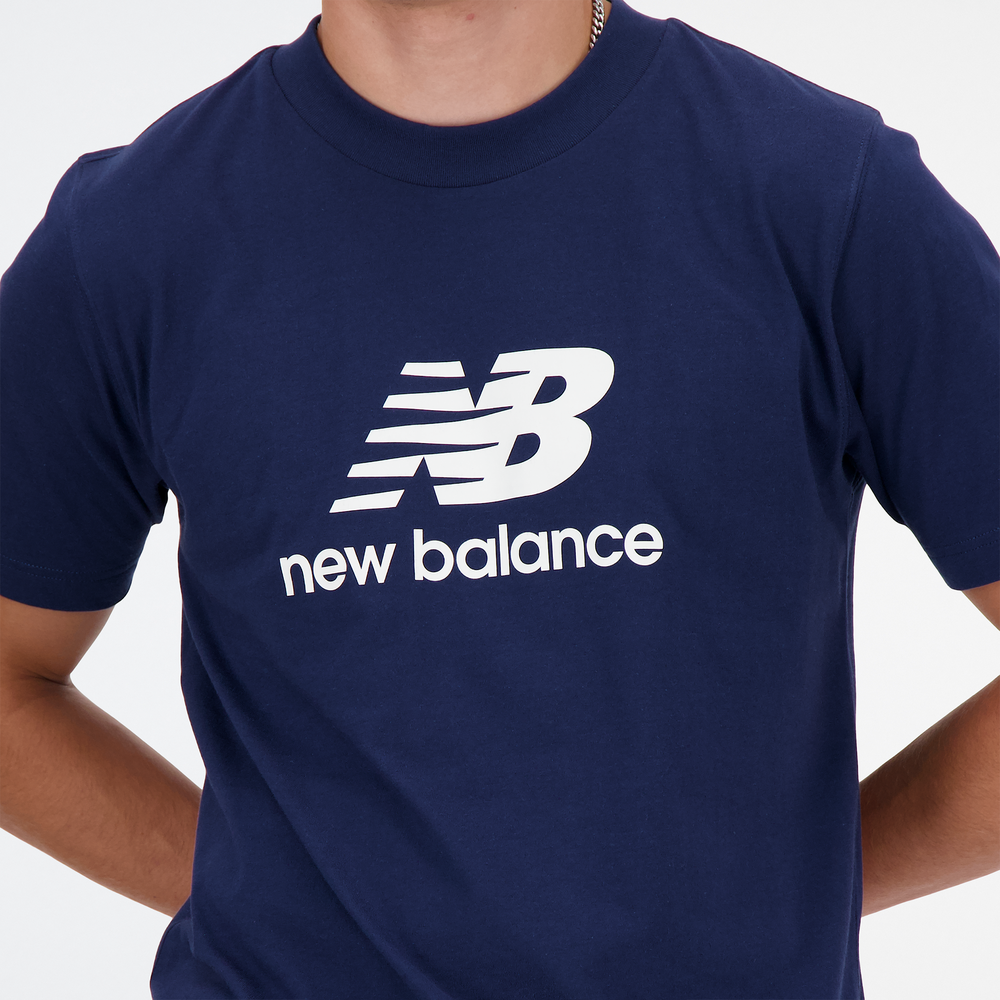 Férfi póló New Balance MT41502NNY – sötétkék