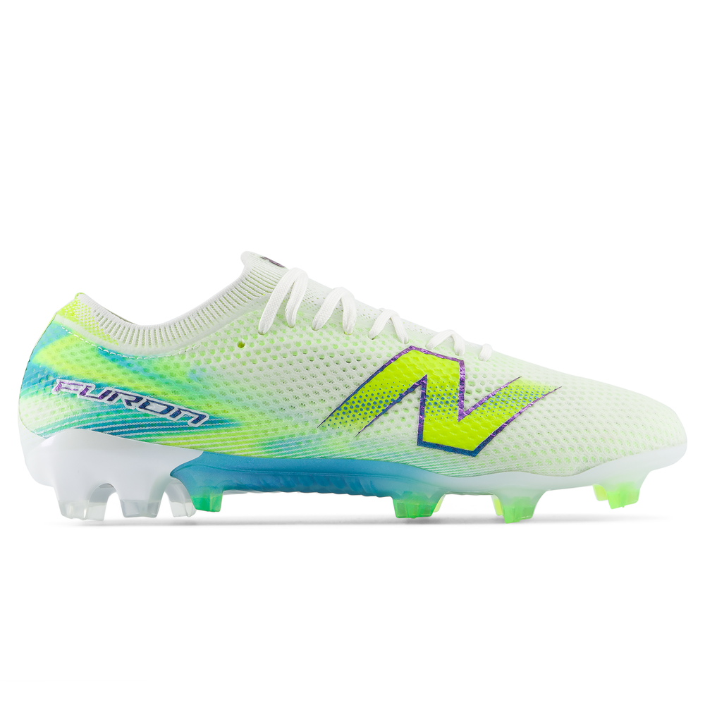 Férfi focicipő New Balance FURON ELITE FG V9 UF1F7R4 – fehér