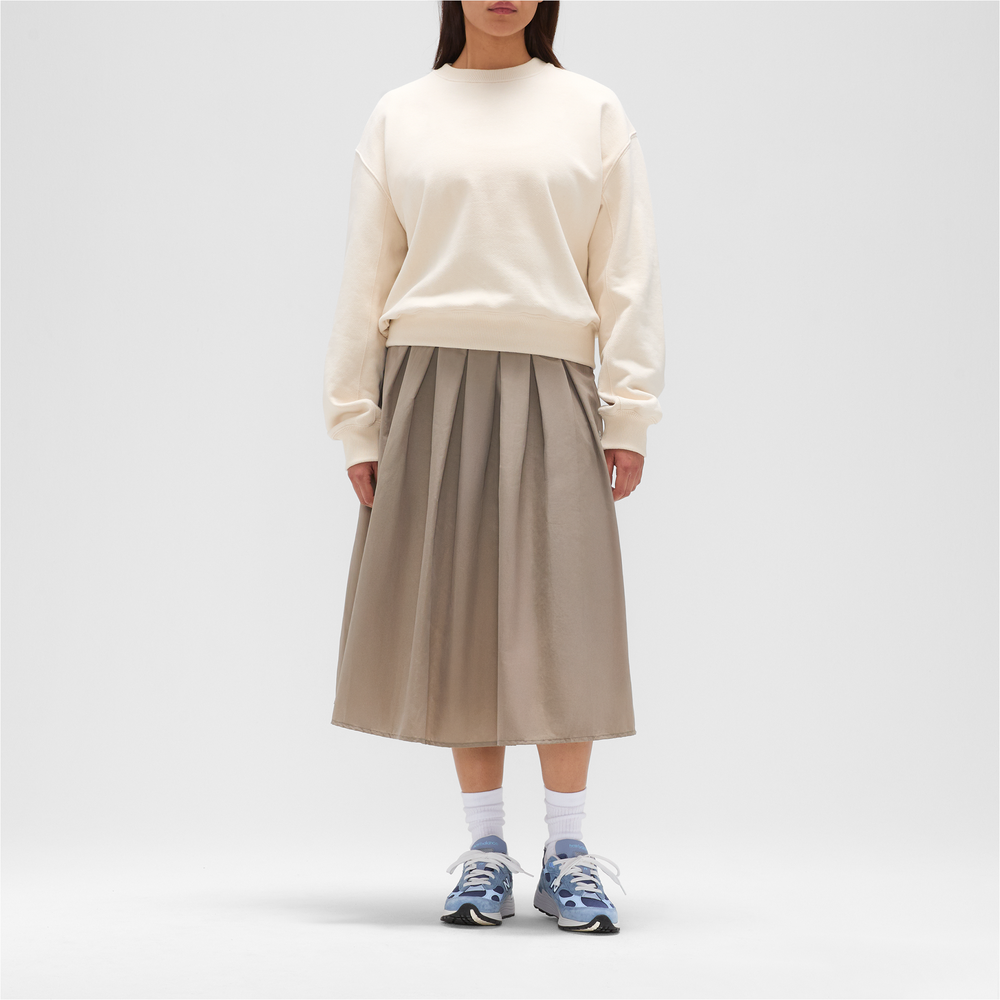 Női felső New Balance MADE in USA WT51563LIN – bézs