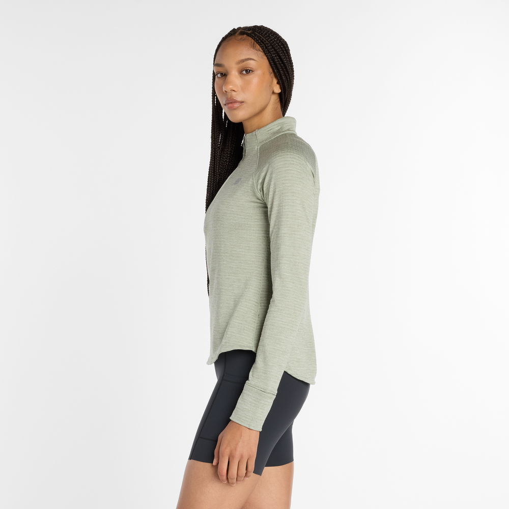 Női felső New Balance WT43200GSH – zöld