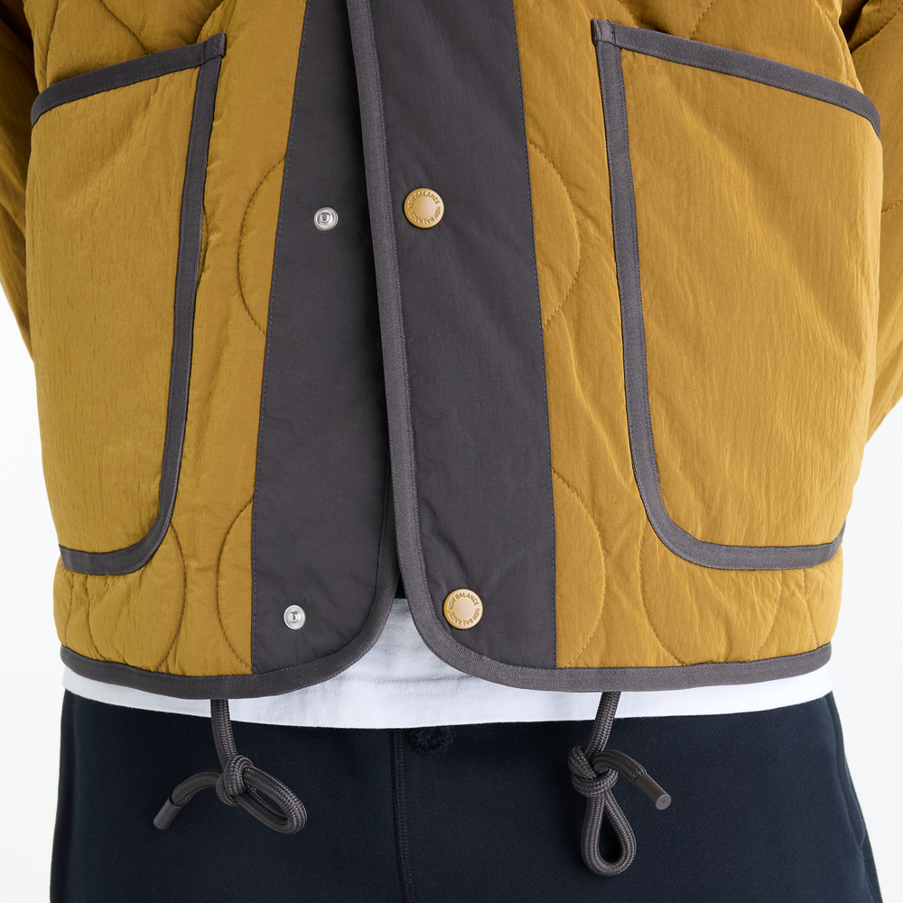 Férfi kabát New Balance Quilted Bomber – sárga