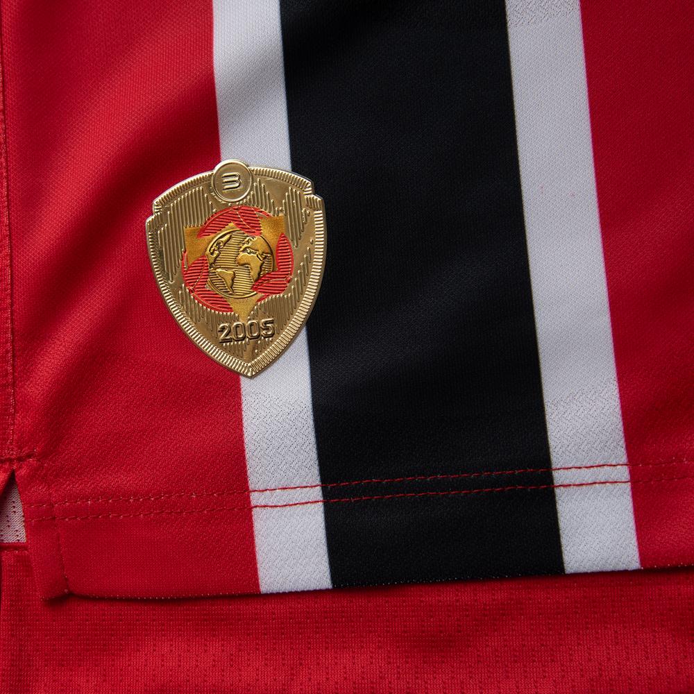 Férfi póló New Balance Sao Paulo FC MT831835AWY – piros