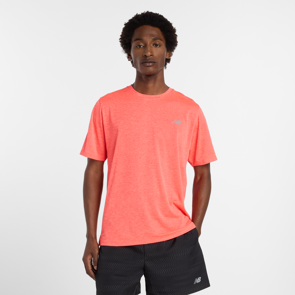 Férfi futópóló New Balance MT41253URR – narancssárga