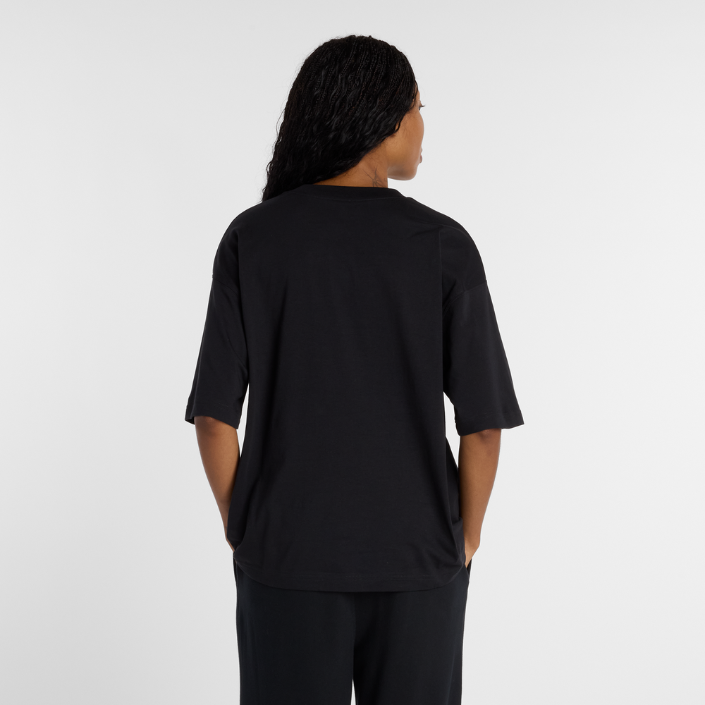 Női póló New Balance WT61M1JBBK – fekete