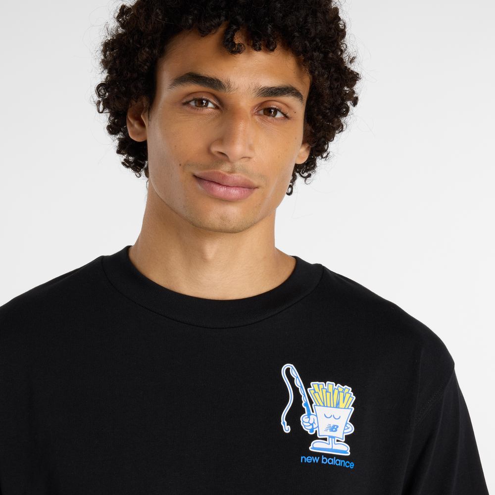 Férfi póló New Balance MT61I5BMBK – fekete