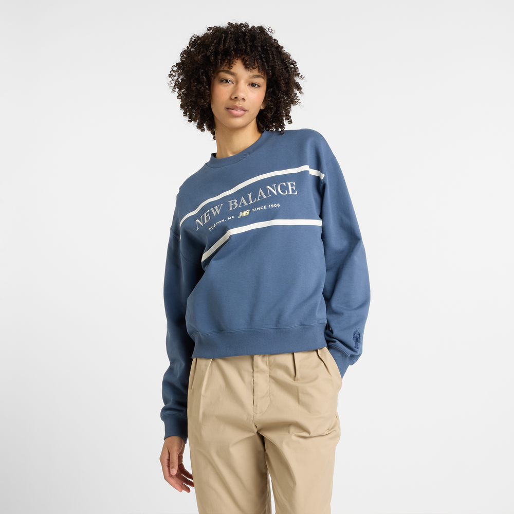 Női felső New Balance WT51923VTI – kék