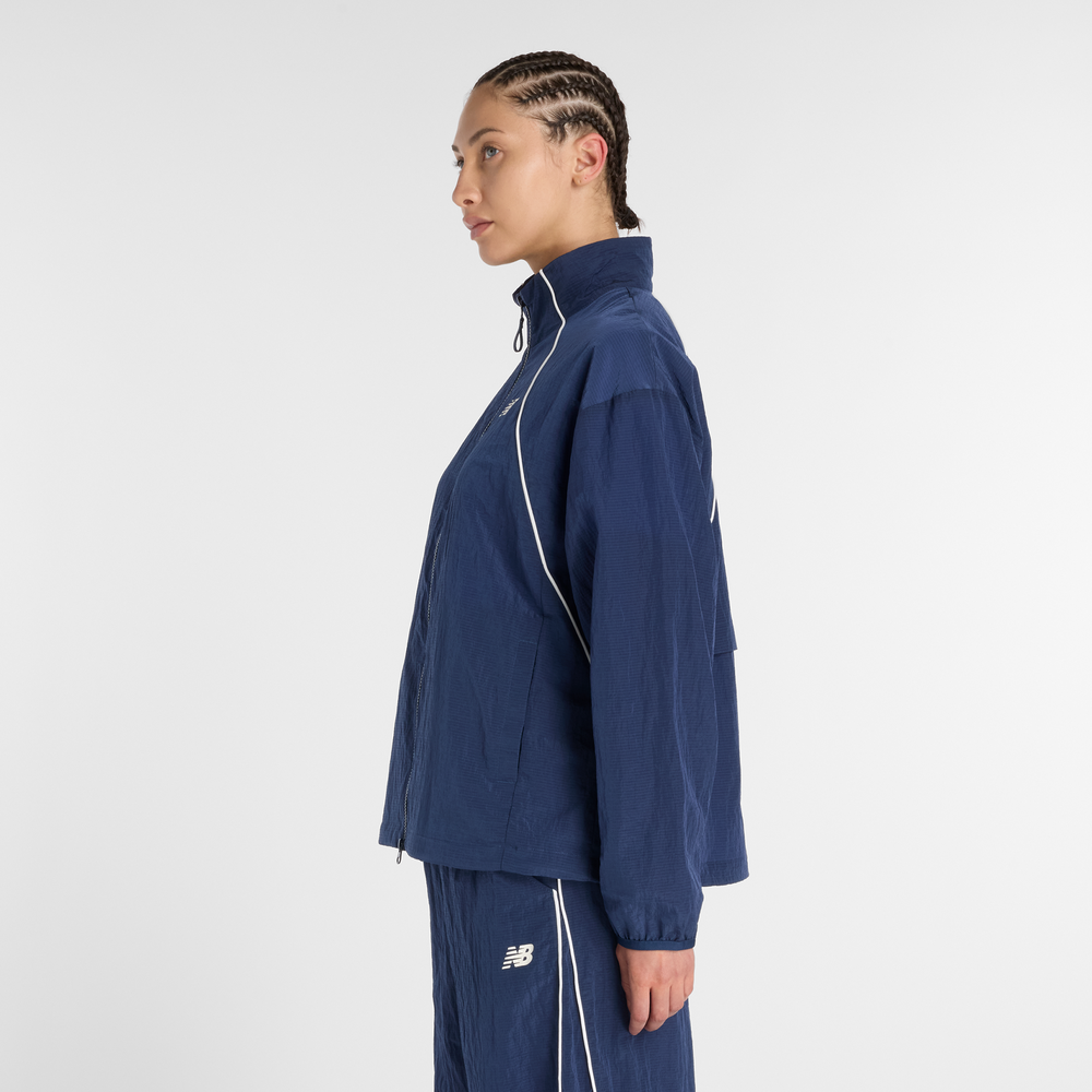 Női dzseki New Balance WJ6113KSNNY – sötétkék