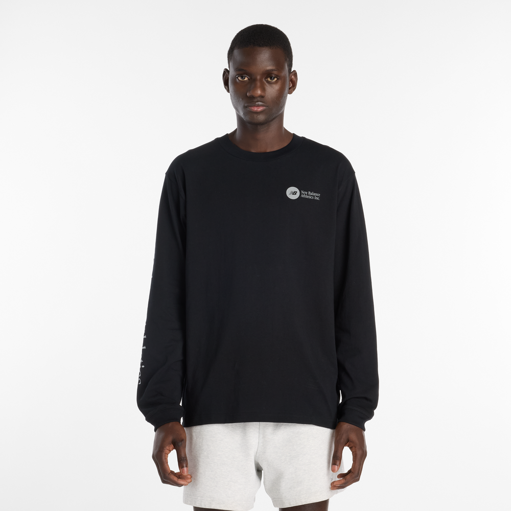 Férfi póló New Balance MT61H4CYBK – fekete