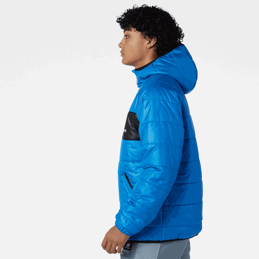 Férfi téli kabát New Balance MJ13513LSB – kék