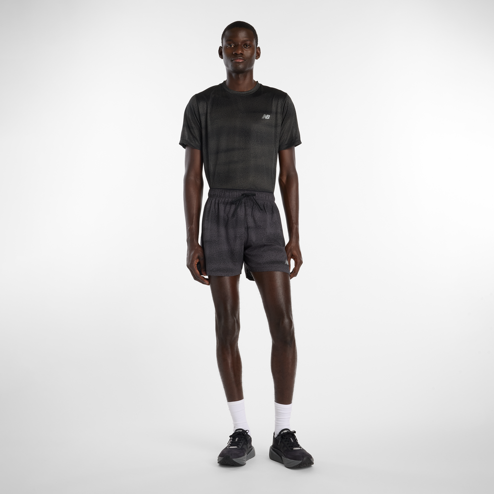 Férfi futónadrág New Balance MS43285BGR – fekete