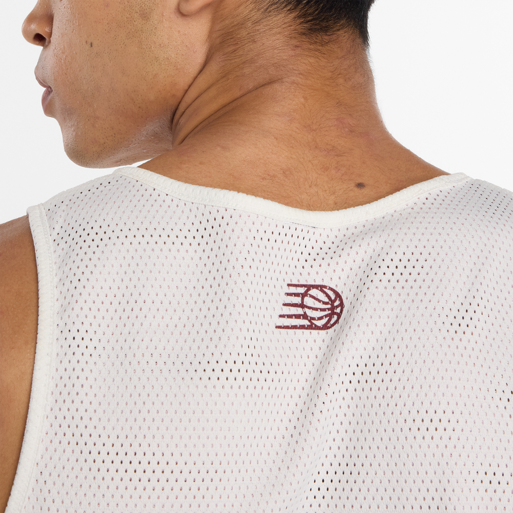 Férfi futópóló New Balance MT53609MHB – bordó
