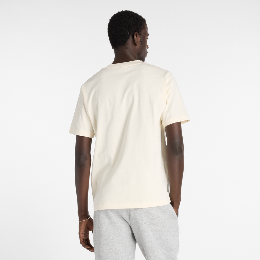 Férfi póló New Balance MT53916PEF – bézs