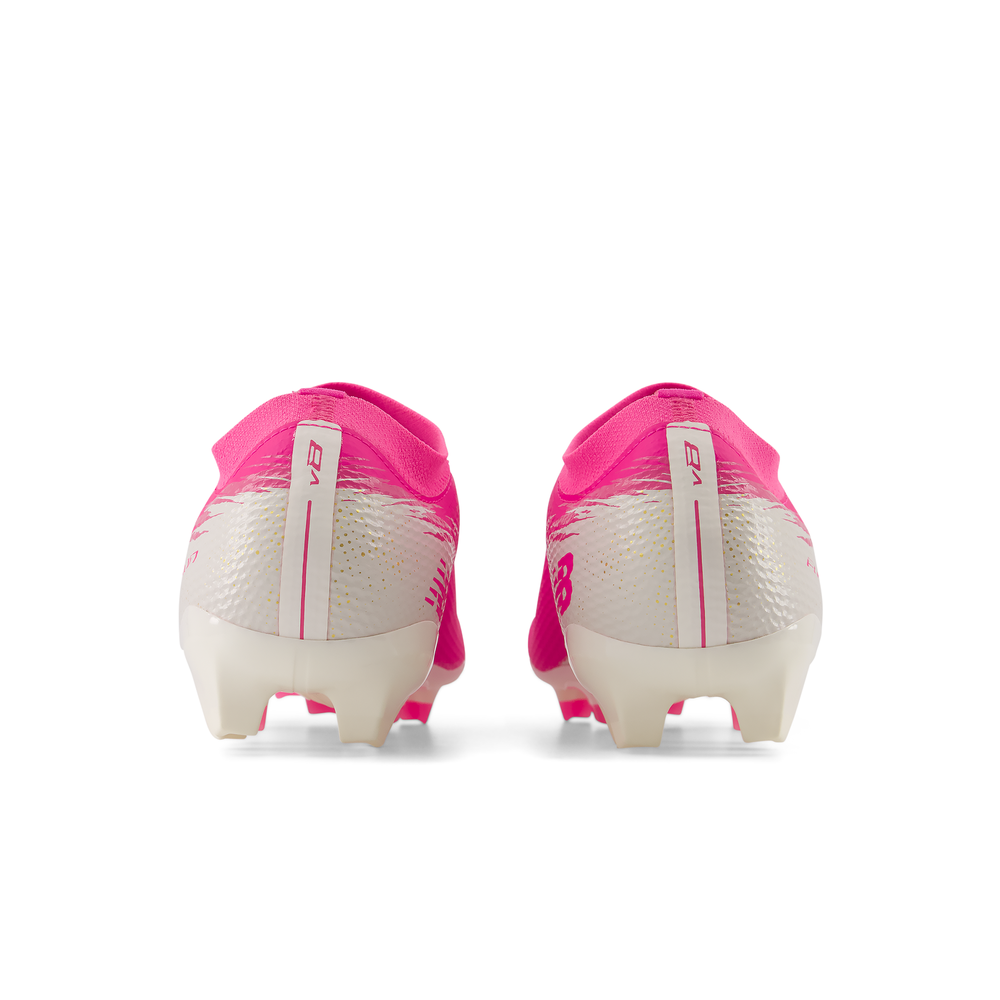 Férfi focicipő New Balance FURON TEAM FG V8 UF3F4KE – rózsaszín