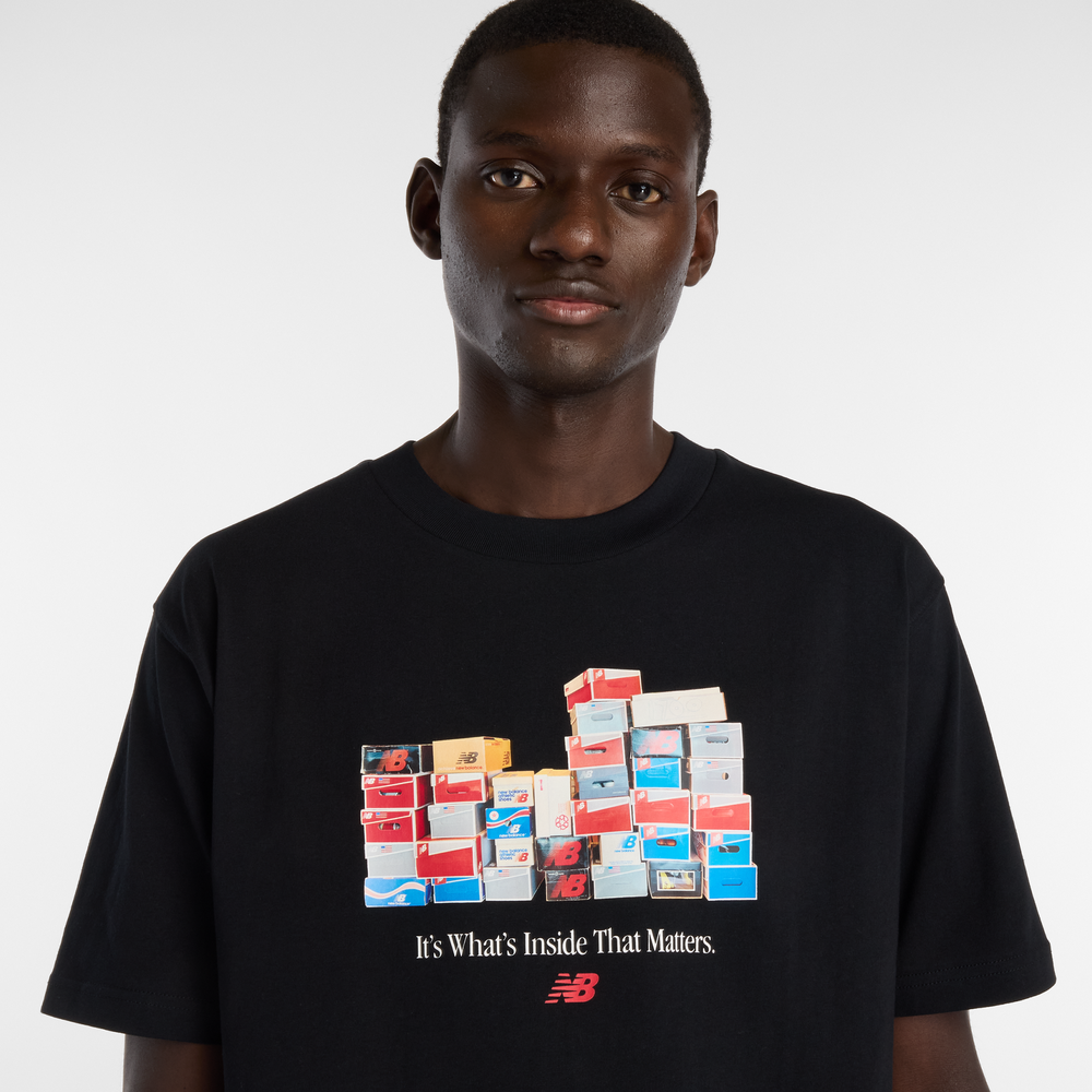 Férfi póló New Balance MT61H0DXBK – fekete