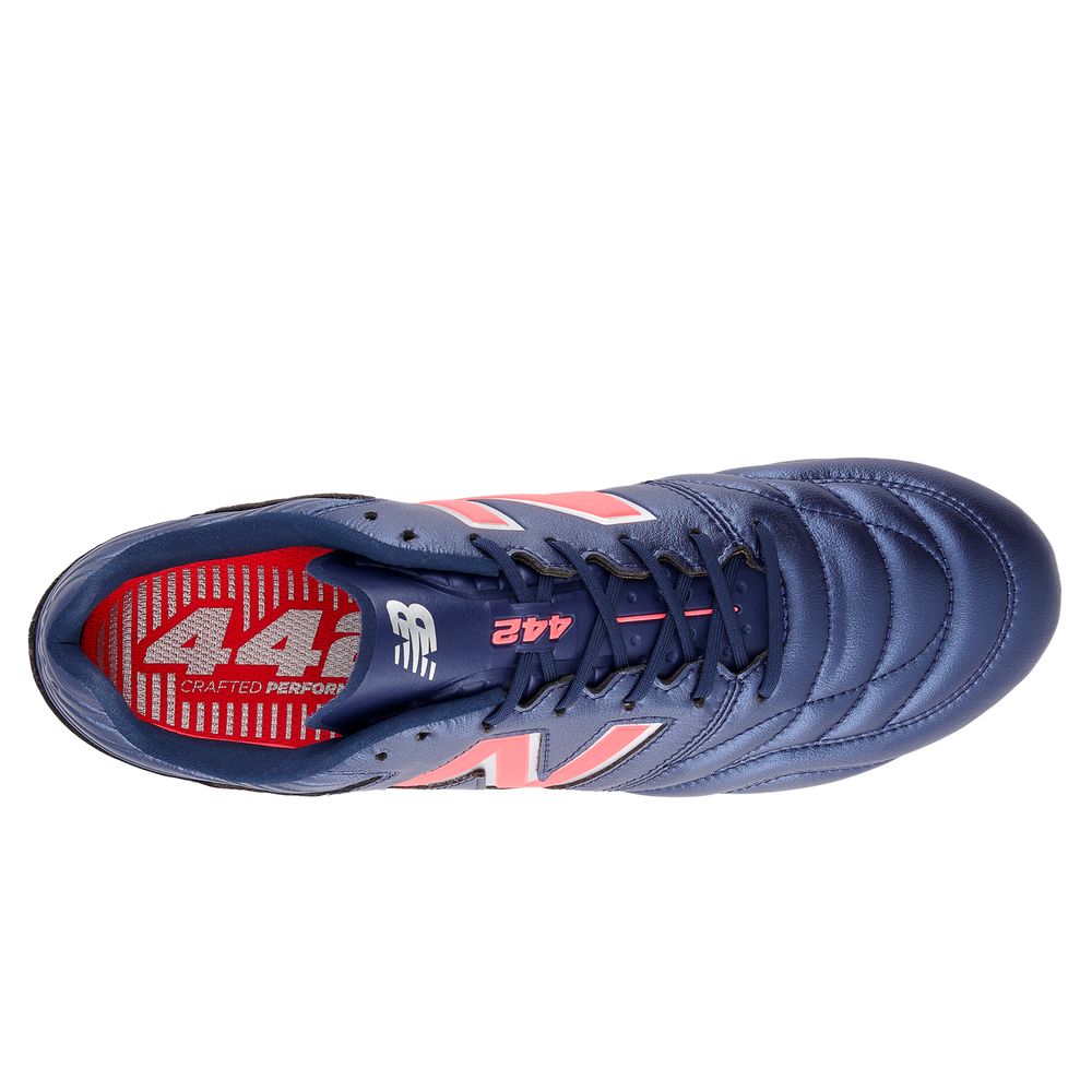 Férfi focicipő New Balance 442 V2 PRO FG MS41FMP2 – sötétkék
