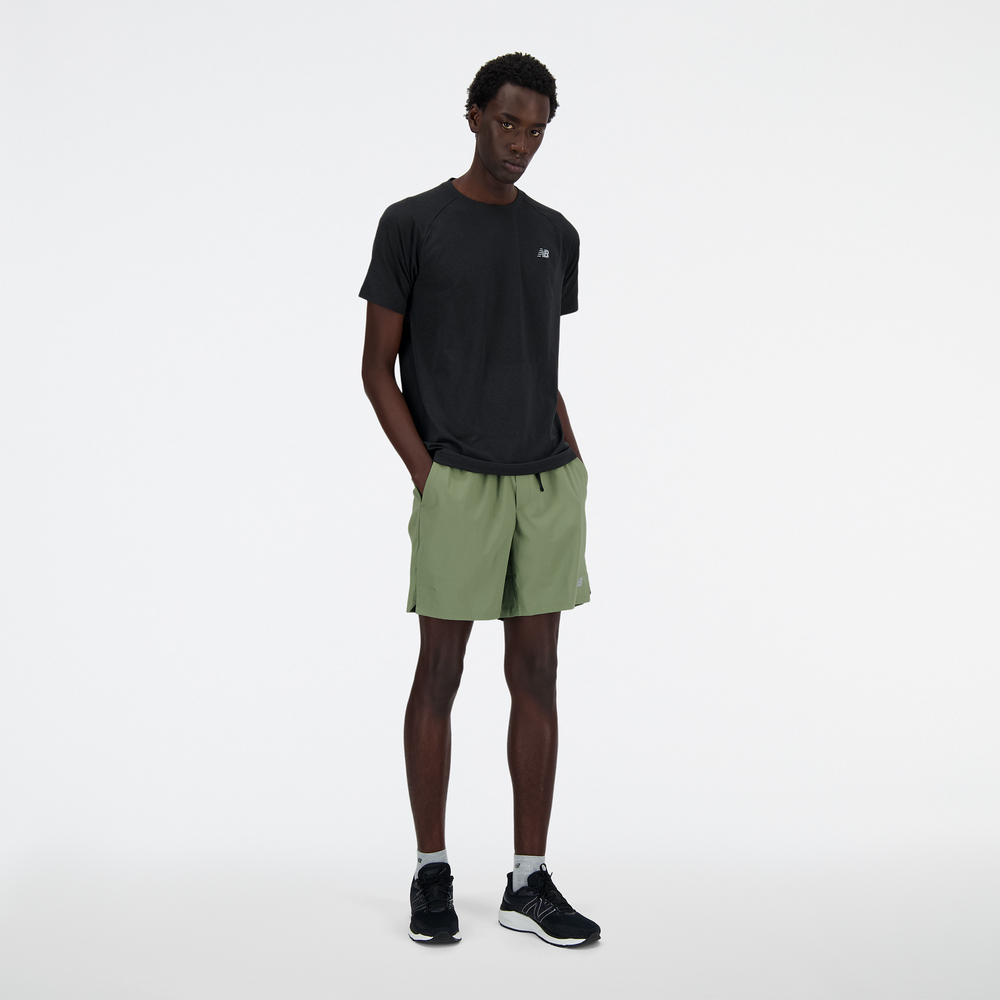 Férfi futópóló New Balance MT41080BK – fekete