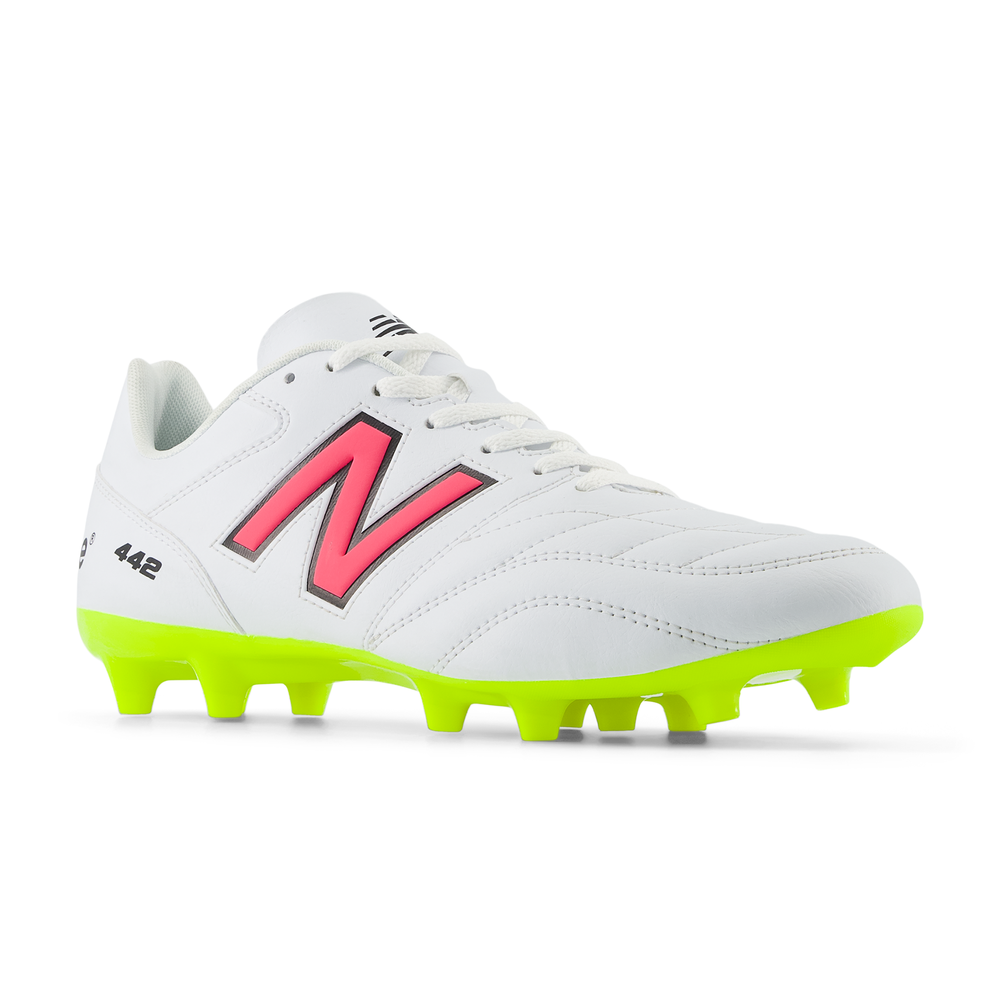 Férfi focicipő New Balance 442 ACADEMY FG V2 MS43FWH2 – fehér