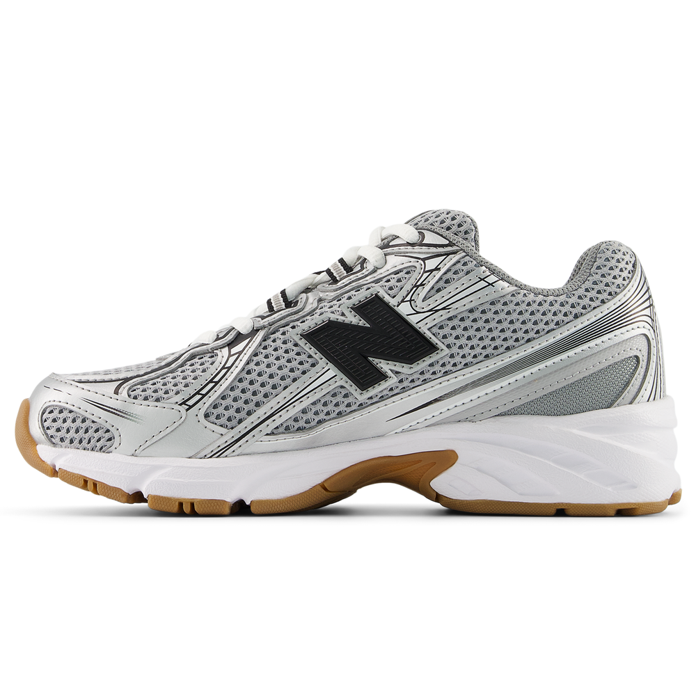 Gyermekcipő New Balance GR740GB – szürke