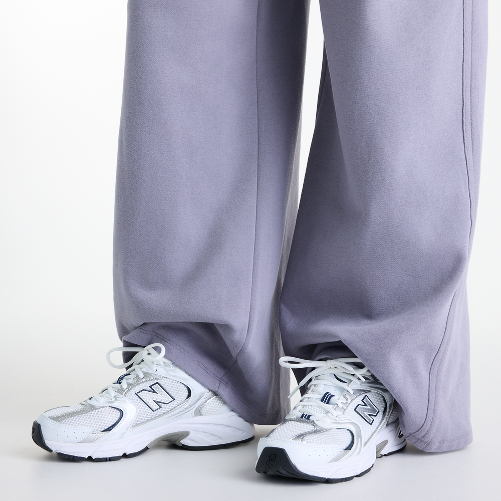 Női nadrág New Balance Brushed Coastal – lila