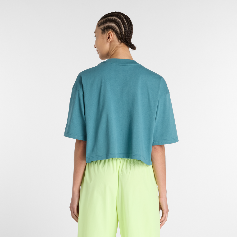 Női póló New Balance WT51908AAZ – kék