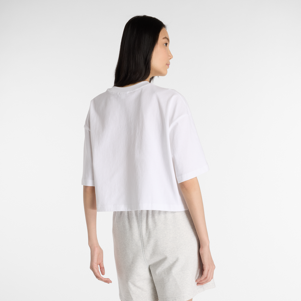 Női póló New Balance WT51935WT – fehér