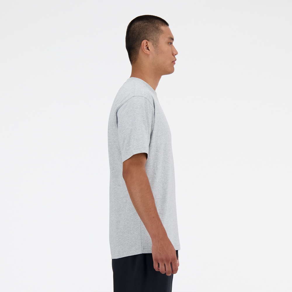 Férfi póló New Balance MT41509AG – szürke