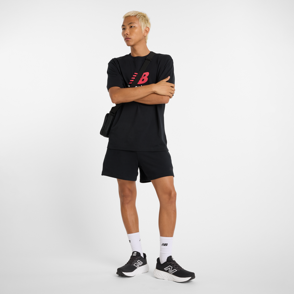 Férfi póló New Balance MT51500BK – fekete