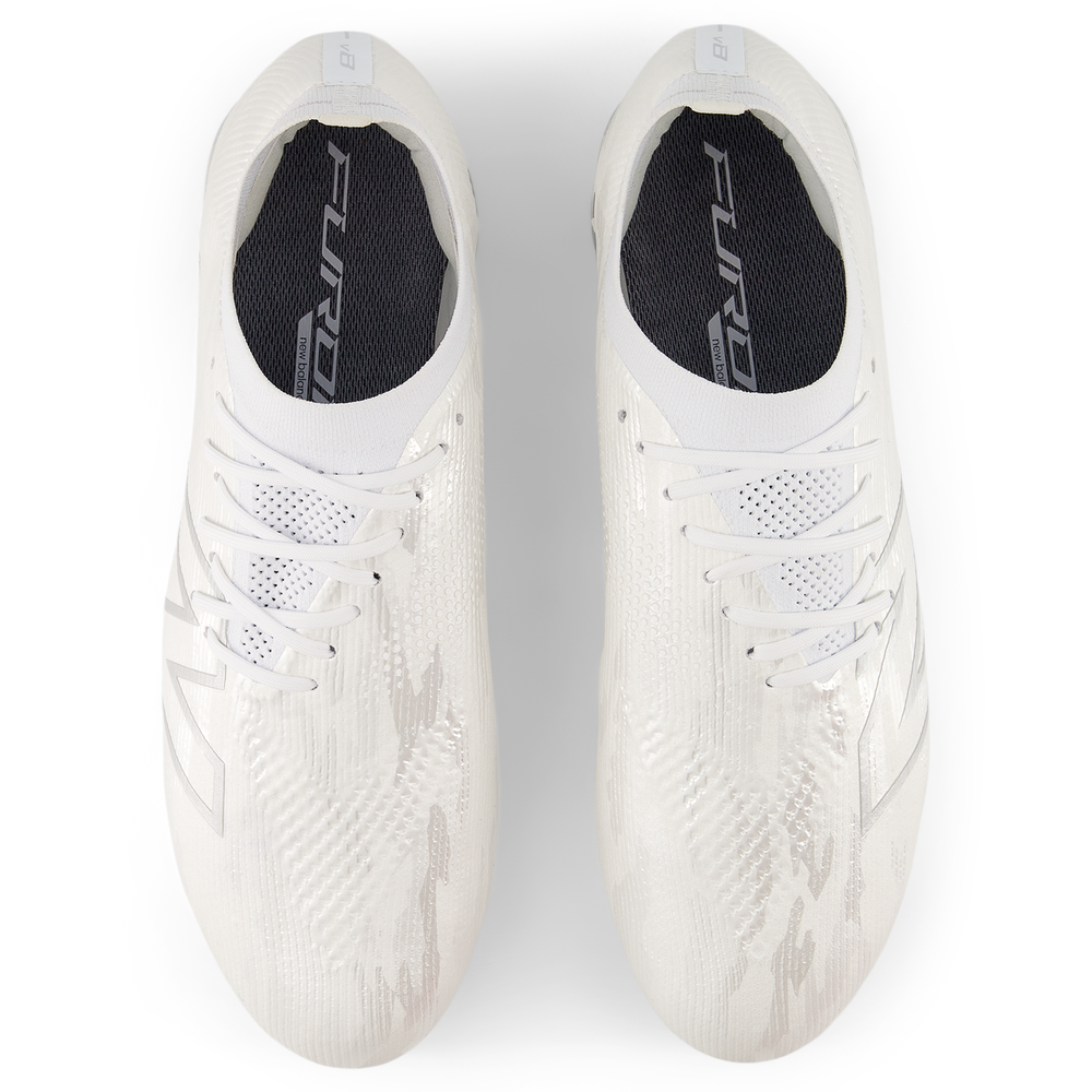 Férfi focicipő New Balance FURON ELITE FG V8 UF1F799 – fehér