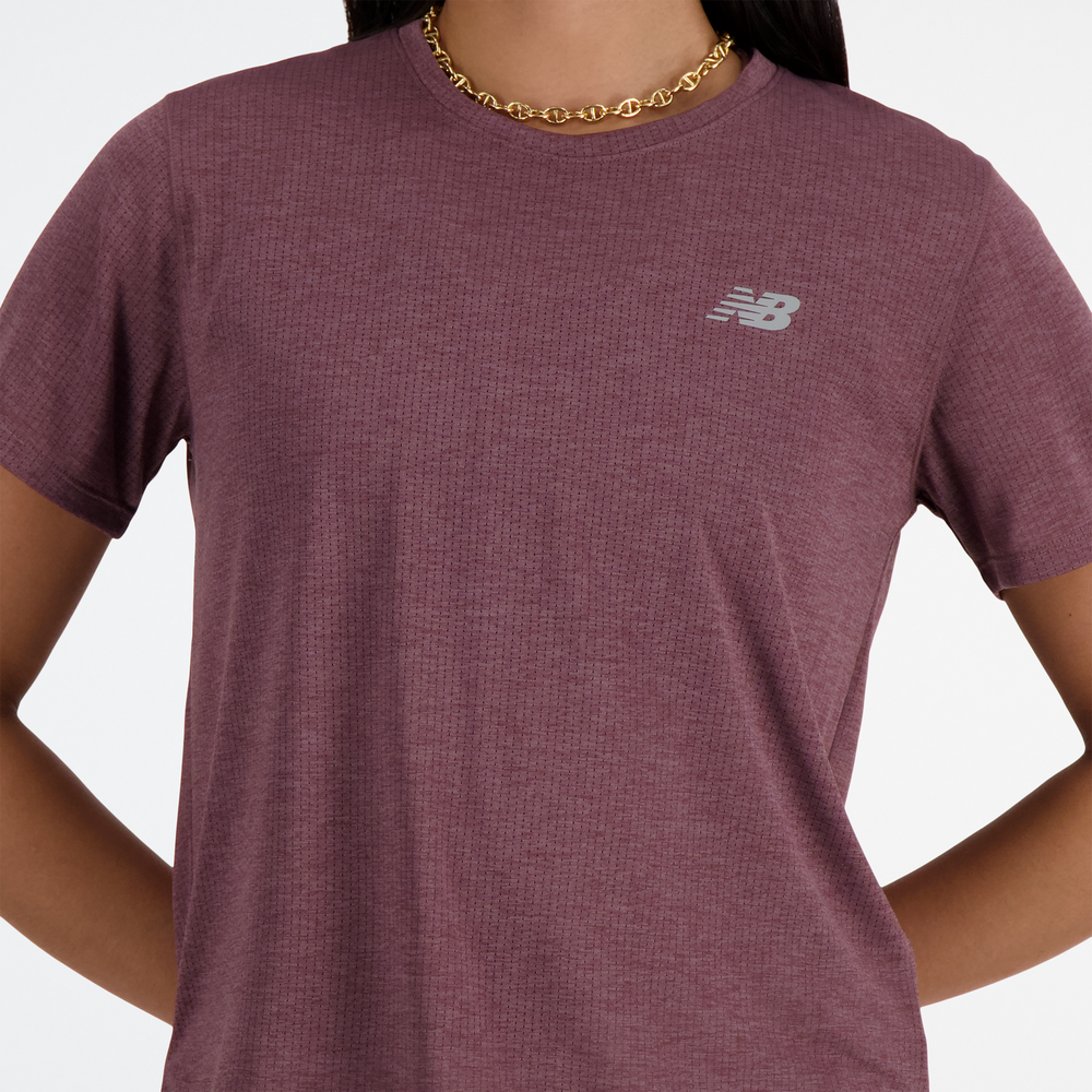 Női póló New Balance WT41253LRC – lila
